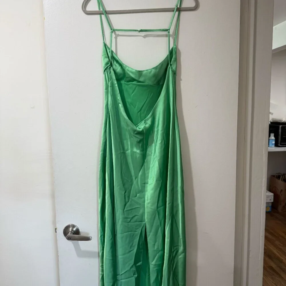 💚 ZARA Satin Slip Dress – Bloggers’ Favorite – Brand New with Tags 💚 - Picture 8 of 12